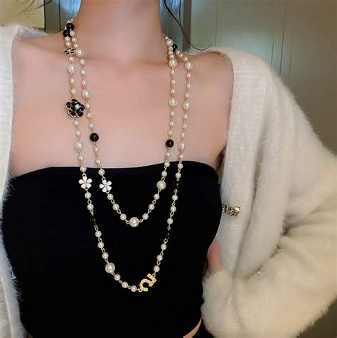 chanel necklace dupes|chanel copy necklace.